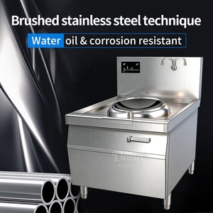 High Power Induction Wok Cooker Commercial Wok Burner Stir Fry Stove Industrial Kitchen Equipment - Product Image 3