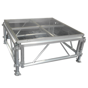 Escenario de aluminio para eventos al aire libre cabina de <span class=keywords><strong>DJ</strong></span> plataforma de escenario modular OEM - Product Image 6