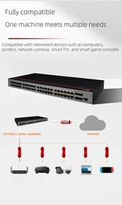 Hw CloudEngine S5735-S Loạt S5735-S48U4XE-V2 48 10/100/1000Base-T Ethernet Cổng Chuyển Đổi - Product Image 3