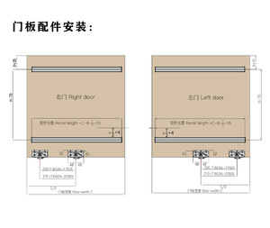 Kitchen Dining <b>Cabinet</b> <b>Sliding</b> Bus <b>Door</b> Track Hanging Damping Buffer Multi-Functional Aluminum Alloy Iron Slide Bedroom Outdoor - Product Image 5