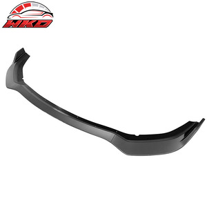 Lèvre de pare-chocs avant compatible avec Dodge Charger 2020-2023 Widebody style IKON noir mat 3 pièces Kit carrosserie pièces auto de haute qualité - Product Image 4