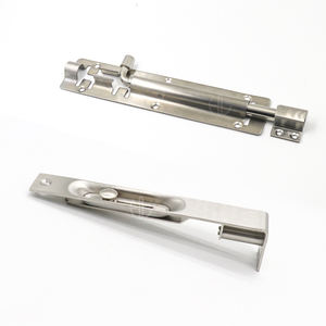 दरवाजा और खिड़की हार्डवेयर जस्ता मिश्र धातु फ्लश लॉक एल्यूमीनियम स्लाइडिंग दरवाजा फ्लश बोल्ट - Product Image 4