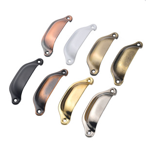 Antique Style Cabinet Handles 98mm Oval Metal <b>Drawer</b> Wardrobe Handle Traditional Design Durable Plated Iron - Product Image 5