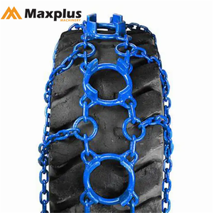 Cadenas de Nieve Multianillo de Acero Soldado para Neumáticos de Tractores Forestales, Cadenas Antideslizantes para Neumáticos de Vehículos 35.5 32 S - Product Image 5