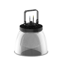 Stock USA Réflecteur en aluminium UFO Highbay Light Réflecteur PC PMMA Capteur de mouvement 200W LED Highbay Light