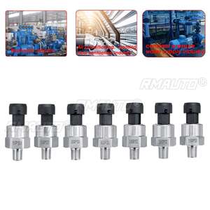 Transmetteur de pression d'huile, de carburant et d'air 5V 1/8NPT, capteur en acier inoxydable 5/15/30/60/100/150/200Psi - Product Image 2