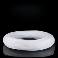 La foudre en tube PTFE transparent personnalisé fournit un tuyau d'eau transparent de qualité alimentaire à haute température