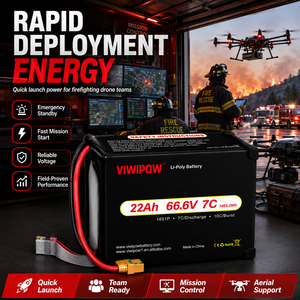 Pabrik OEM ODM Baterai Drone Semi-Solid Kapasitas Tinggi Isi Ulang 66.6V 18S 2200mAh untuk Multirotor - Product Image 1
