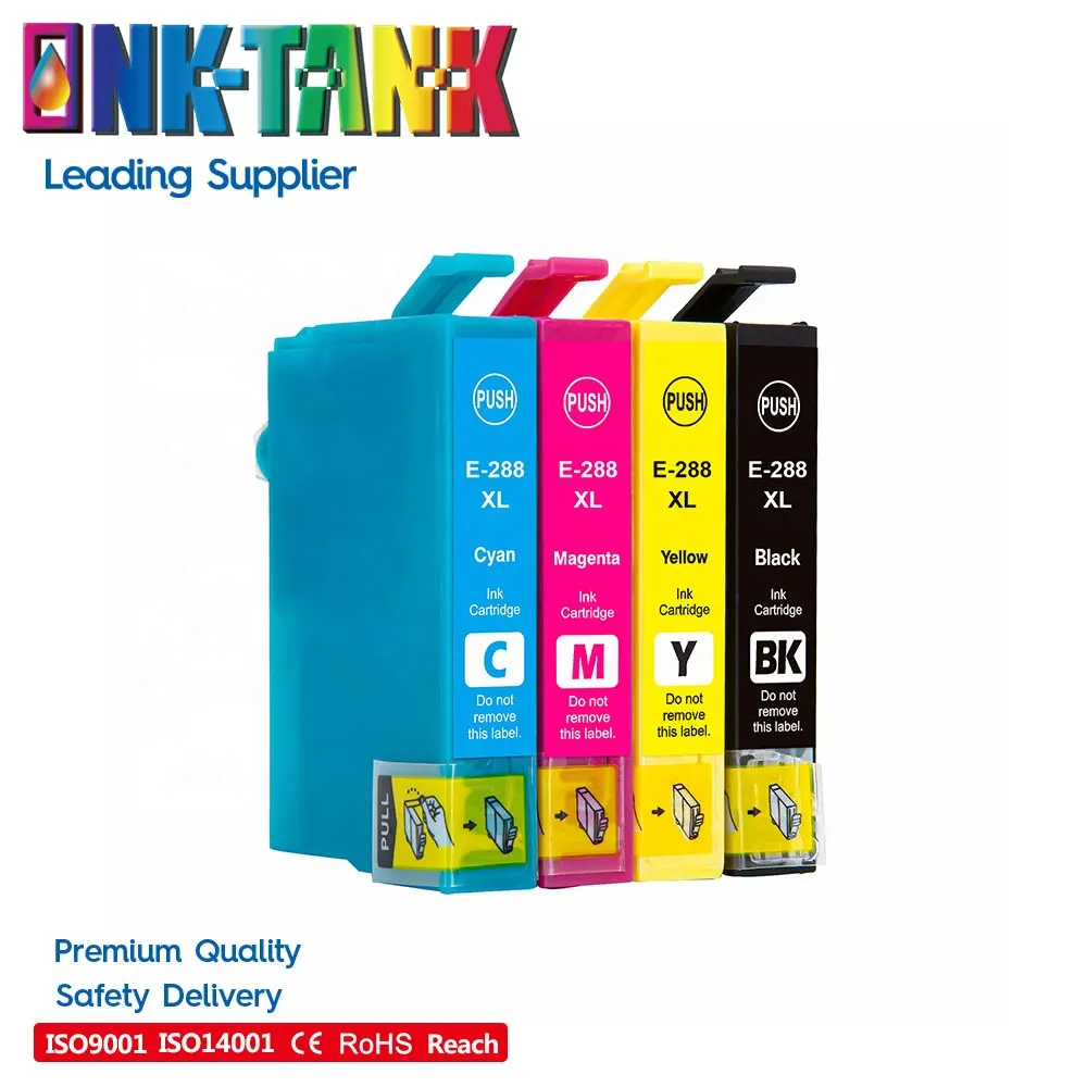 INK-TANK 288 288XL T288 T288XL T2881 T2882 T2883 T2884 Премиум Совместимый струйный картридж с чернилами для принтера Epson XP-240 XP 440 принтер