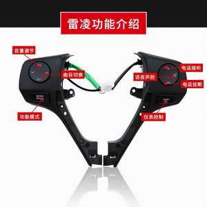 Boutons de régulateur de vitesse multifonctions Cody Technology 84250-02560 pour Toyota Corolla Levin - Product Image 3