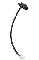 Cable de Extensión OBD2 Starcharm, Conector Lector de Códigos de Diagnóstico Automotriz, 9-16V, 30cm, para Tesla Model S Pre 2015
