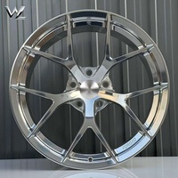 Nuevas llantas de aleación de aluminio forjado WL Multi Y Spoke de 18-24 pulgadas, ligeras, deportivas, de diseño cóncavo y pintadas para Mercedes, Audi y Tesla.