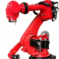 Robot Industrial de Paletización de 4 Ejes para Apilado de Cajas y Bolsas con Estación de Trabajo Continua