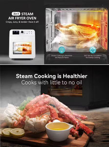 Freidoras de Aire Antiadherentes, Freidora sin Aceite, Horno de Vapor Multifuncional con Control Digital, Freidora de Aire de 15 l - Product Image 5