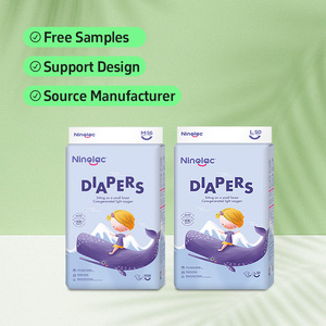 Couches-culottes d'apprentissage jetables de qualité supérieure, échantillons gratuits pour la vente en gros, couches pour bébés ultra-minces respirantes 3D anti-fuites, fabriquées en Chine - Product Image 1