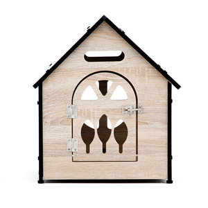 Nuovo arrivo Heavy Duty Indoor cane cuccia in legno massello casa per cani con design traspirante elegante - Product Image 2