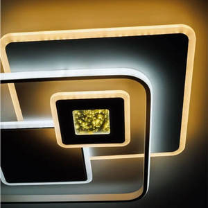 Lámpara de techo LED de estilo Simple moderno montado en superficie de alto lumen para el hogar, oficina, cubierta acrílica inteligente para dormitorio y sala de estar - Product Image 6