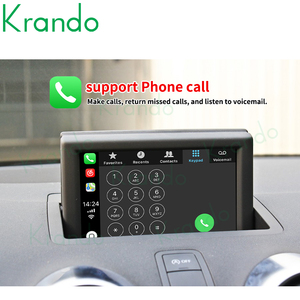 Boîte d'interface CarPlay de mise à niveau Krando <span class=keywords><strong>pour</strong></span> <span class=keywords><strong>Audi</strong></span> <span class=keywords><strong>A1</strong></span> 2012-2020 Décodeur de module d'interface automatique sans fil Apple Carplay et Android - Product Image 6