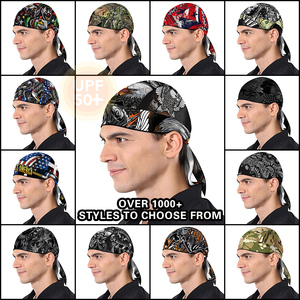 Bandeau <span class=keywords><strong>de</strong></span> cyclisme respirant style hip-hop pour hommes, Durag personnalisé, turban, casquette, pêche en plein air, <span class=keywords><strong>ski</strong></span>, sports, randonnée - Product Image 6