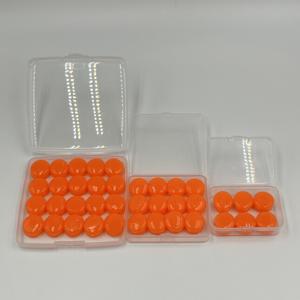 Bouchons d'oreille en <span class=keywords><strong>cire</strong></span> de silicone souple moulables 32db pour dormir bouchons d'oreille réutilisables en <span class=keywords><strong>cire</strong></span> antibruit étanche à l'eau pour les voyages de natation - Product Image 1