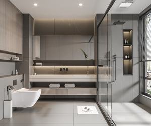 Meuble <span class=keywords><strong>de</strong></span> rangement <span class=keywords><strong>de</strong></span> salle <span class=keywords><strong>de</strong></span> bain haut <span class=keywords><strong>de</strong></span> gamme avec miroir, design luxueux, <span class=keywords><strong>sous</strong></span> l'évier - Product Image 1