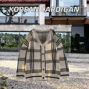 Cardigan pour homme Lazy Wind, style coréen, nouvelle tendance printemps-automne, coupe ample, pull en tricot multi-complimentable, blazer, manteau - Product Image 2