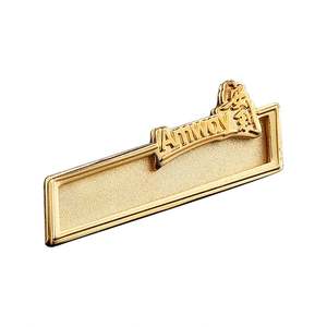 โรงงานผลิตโดยตรง ขายส่งป้ายโลหะ สามารถเพิ่มโลโก้ ป้ายชื่อแบบหล่อขึ้นรูป ป้ายชื่อพิมพ์ได้ - Product Image 1