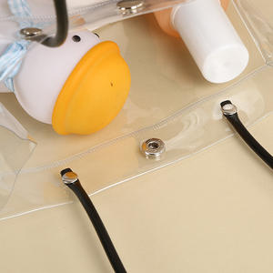 Customized Rainbow Holographic PVC Tote <b>Bag</b> Waterproof Travel and Shopping <b>Bag</b> - Product Image 6