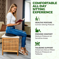 Oreiller orthopédique en mousse à mémoire de forme et gel pour un sommeil sain, soutien complet du corps, coussin de récupération pour plusieurs positions de sommeil