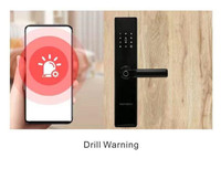HUNE électronique Ttlock étanche Smart Tuya serrure biométrique empreinte digitale mot de passe carte sans clé Smart Wifi serrure de porte
