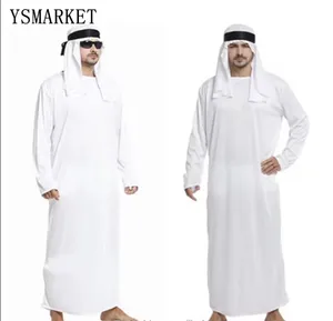 Halloween Adulte Hommes Cosplay Costumes Arabe Prince Costume Moyen-Orient Dubaï EAU Costumes