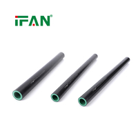 Tuyau Stabi PPR-AL IFAN de style personnalisé PN25 en PE avec revêtement UV pour l'alimentation en eau chaude, norme ISO 15874