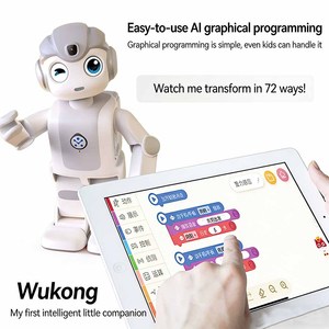 Robot Humanoide Educativo STEM Tengyan Premium, con WiFi, Pantalla LCD, Temporizador, 4GB de Almacenamiento, Control por Aplicación, Juguete Interactivo para Niños - Product Image 4