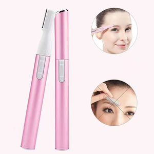 Tondeuse à sourcils portable pour femme, rasoir épilateur, façonneur de sourcils, machine à raser le corps et le visage, USB - Product Image 2
