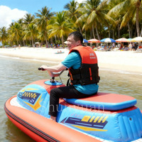 Jet ski électrique gonflable pour 1 à 2 passagers, jet ski gonflable en PVC personnalisé pour parc aquatique