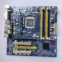 Carte mère d'ordinateur de contrôle industriel de bureau d'occasion PWA 1.1, LGA 1155, SATA, canal unique DDR2/DDR3 RAM