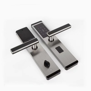 Khóa cửa <span class=keywords><strong>Wifi</strong></span> thông minh cho căn hộ gia đình chống trộm thẻ vuốt từ xa ứng dụng mật khẩu Hợp kim nhôm phổ biến dữ liệu đám mây Homestay - Product Image 1