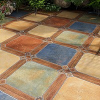 Carrelage en céramique traditionnel américain pour cour, antidérapant, pour extérieur, 600x600mm, pour patio, jardin, balcon, toit, B&B