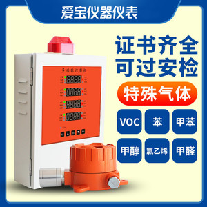 Détecteur de gaz mural GT 20 pour gaz combustibles et toxiques (ammoniac, chlore, monoxyde de carbone) – Utilisation en espaces confinés - Product Image 2