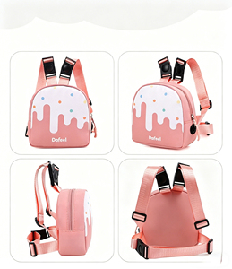 Fashion Cute Dog Self <b>Backpack</b> Lightweight Portable Pet Snack Bag - Product Image 4