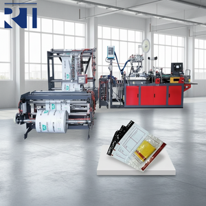 Machine de conversion de sacs pour courrier DHL avec poche latérale soufflée par co-extrusion PE certifiée <span class=keywords><strong>CE</strong></span> <span class=keywords><strong>RTM</strong></span>-800 - Product Image 1