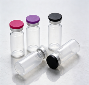 Frascos de Vidrio Transparentes Vacíos para Muestras de 3/5/10 ml, Venta al por Mayor, Color de Superficie Personalizado, Logotipo, MOQ Bajo - Product Image 3
