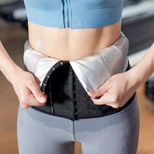 Ceinture <span class=keywords><strong>de</strong></span> sudation pour sauna, pour perdre du poids, ceinture <span class=keywords><strong>de</strong></span> sudation pour femme, gaine amincissante pour femme, gaine pour ventre plat, ceinture brûle-graisse pour femme - Product Image 1