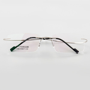 Phổ biến 5018 unisex không có vành kính hình chữ nhật lens đa màu sắc khung quang học - Product Image 4