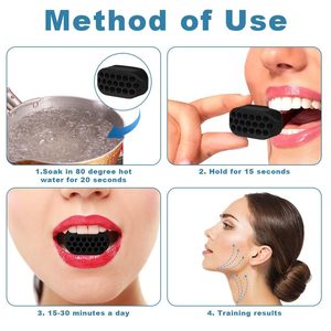 Tùy chỉnh Silicone ejercitador de mandibula jawline huấn luyện viên Facia cơ jawline Exerciser hàm Exerciser - Product Image 5