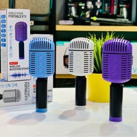 Microphone sans fil omnidirectionnel portable USB à condensateur anti-bruit pour Karaoké, TikTok, Musique et Enregistrement
