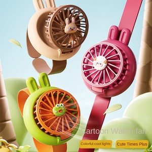 2025 USB Sạc Dễ Thương Mini Cầm Tay Fan Trẻ Em Của Xách Tay Pet Xem Fan Cho Sinh Viên Món Quà Trẻ Em Xe Ba Làm Mát Tiếng Anh - Product Image 1