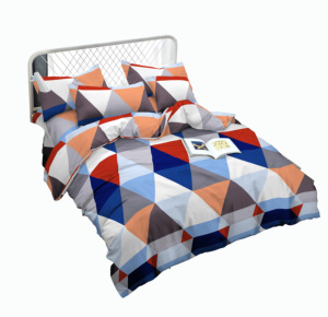 <span class=keywords><strong>3D</strong></span> Hoa 100% Bông In Bộ Đồ Giường Đặt Tấm Ga Giường Đặt 4 Miếng Với Gối - Product Image 2