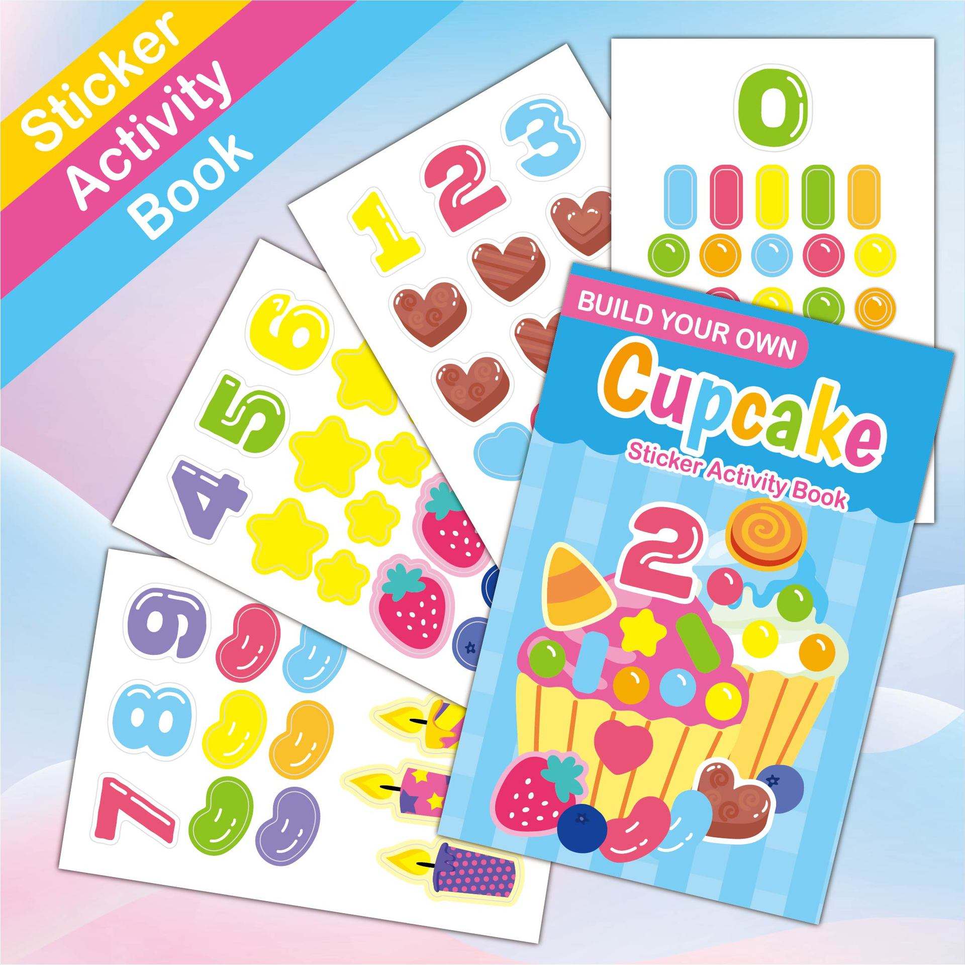 คัพเค้กสีสันสดใส