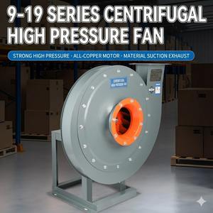 Hogedruk centrifugaalventilator, industriële blower, materiaaltransport 9-19, afzuigventilator, folieblaas - Product Image 5